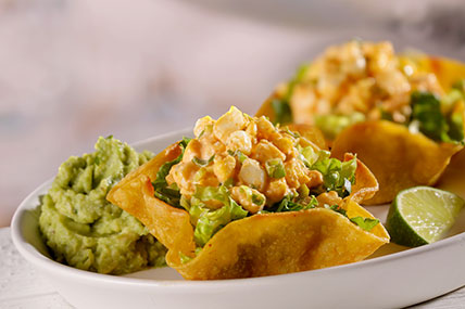 Chipotle Egg Salad Tostada Bowl Chipotle Egg Salad Tostada Bowl