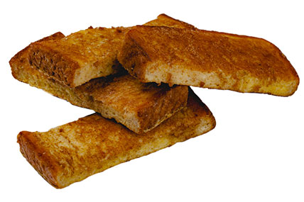 French Toast Sticks in a Pan