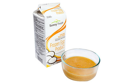 Frozen Egg Product with Citric in a Carton