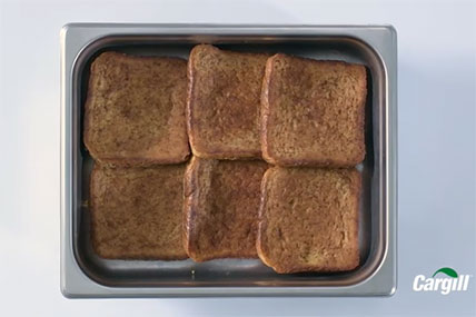 French Toast Banana Caramel Nut