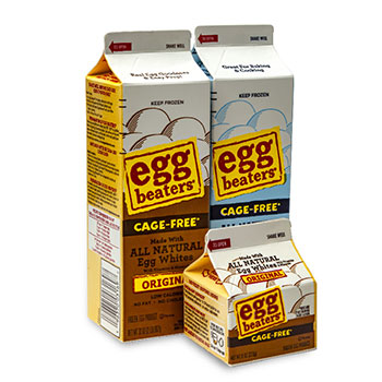 EGG BEATERS REAL EGGS ORIGINAL CHOLESTEROL FREE / 32 OZ