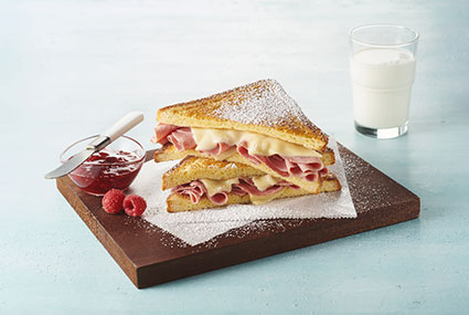 Breakfast for Lunch French Toast Sandwich