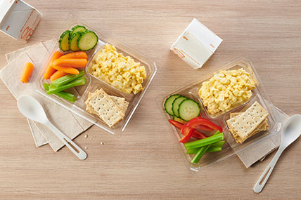 Deviled Egg Salad Dippers Deviled Egg Salad Dippers