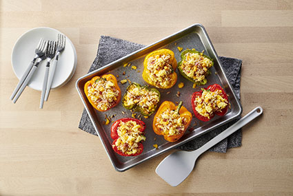 Egg Stuffed Peppers