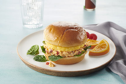 Pimento Cheese Breakfast Sandwich