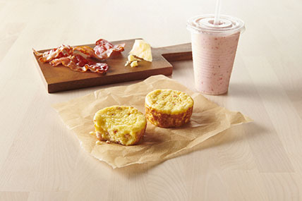 Tazza To Go Bacon Cheddar Meal