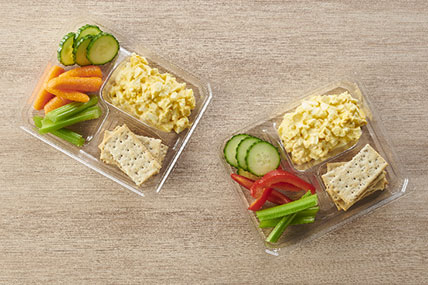 Deviled Egg Salad Dippers