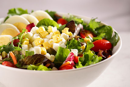 Salad with Diced Eggs
