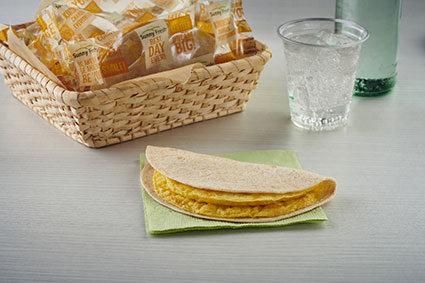 Individually Wrapped Tortilla Wrapped Omelet - 40352 | Sunny