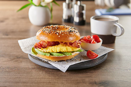 Ham Egg Cheese Bagel Ham Egg Cheese Bagel