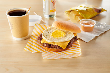 PFG Burger Fried Egg Black Pepper