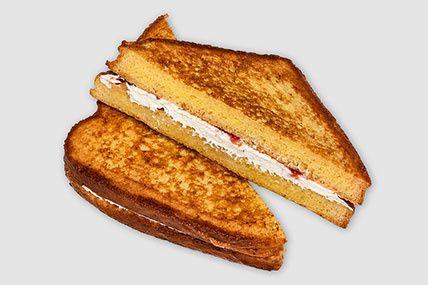 Vanilla Cream Stuffed French Toast